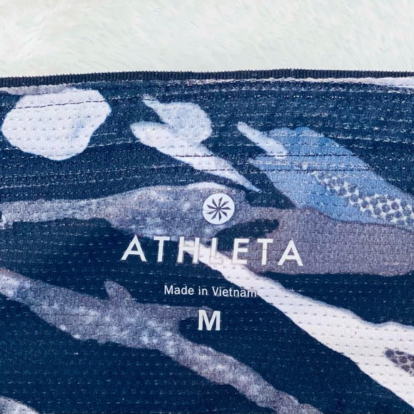 🌺Athleta Ankle-length Running Pants, Black/Grey - Picture 5 of 5